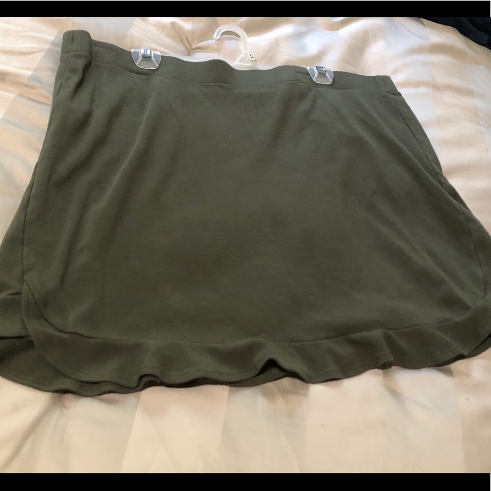 Ruffled Mini Skirt